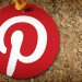 Pinterest logo on a board