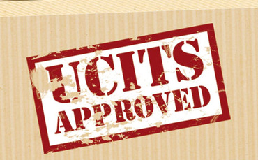 "UCITS approved" red text