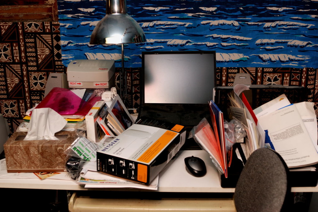 things on a desk