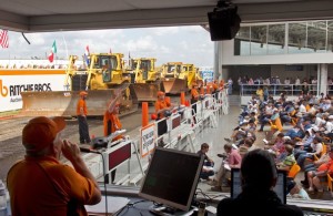 Heavy equipment auction